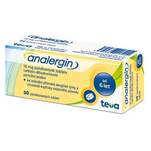 ANALERGIN 10 mg 30 potahovaných tablet