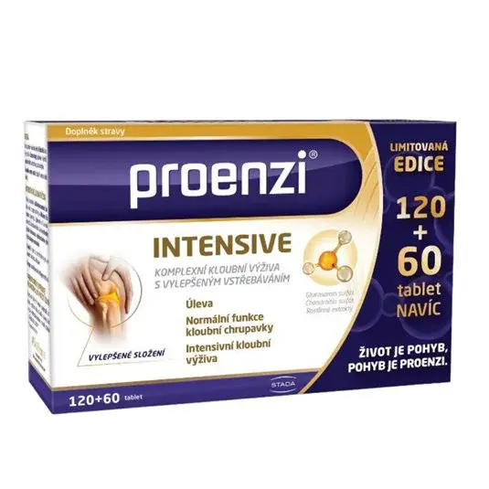 Proenzi Intensive limitovaná edice, 120 + 60 tablet NAVÍC 120 + 60 tablet NAVÍC