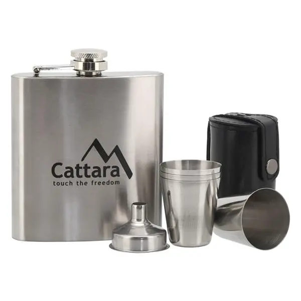 Láhev placatka CATTARA 13625 175ml 1+4