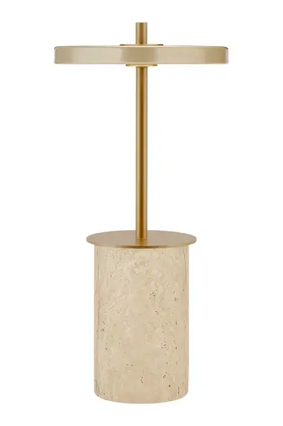 Umage  lampa bezdrôtová z mramoru Asteria Move Mini