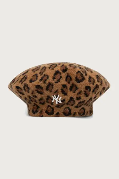 New Era  baret vlněný LEOPARD