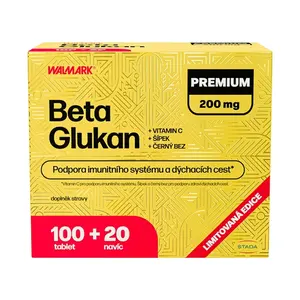 WALMARK Beta glukan PREMIUM 200 mg 100 + 20 tablet NAVÍC