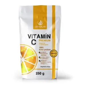 ALLNATURE Vitamín C Premium prášek 250 g