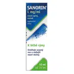 SANORIN 1mg/ml nosní sprej,roztok 10 ml