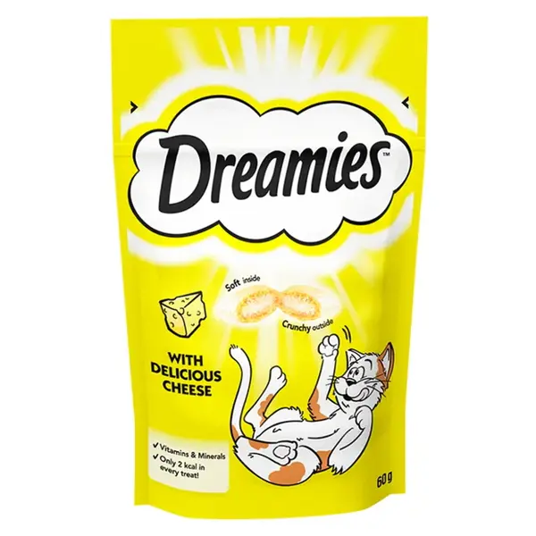 DREAMIES pochoutka pro kočky se sýrem 60 g