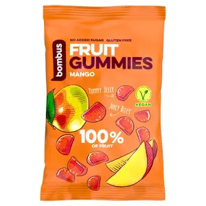 BOMBUS Fruit energy mango gummies 35 g
