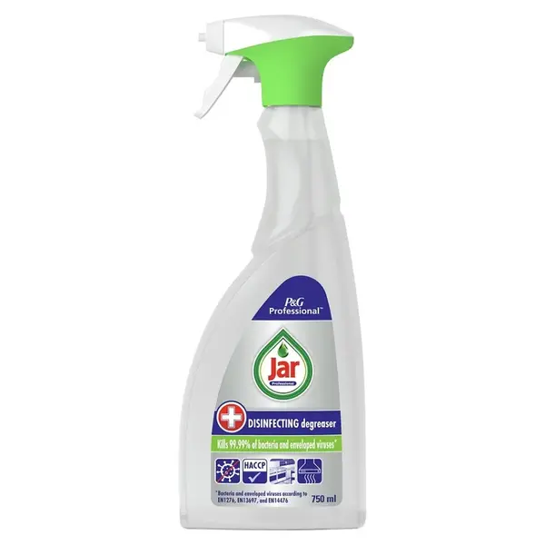 JAR Professional Dezinfekční odmašťovač pro kontakt s potravinami 750 ml