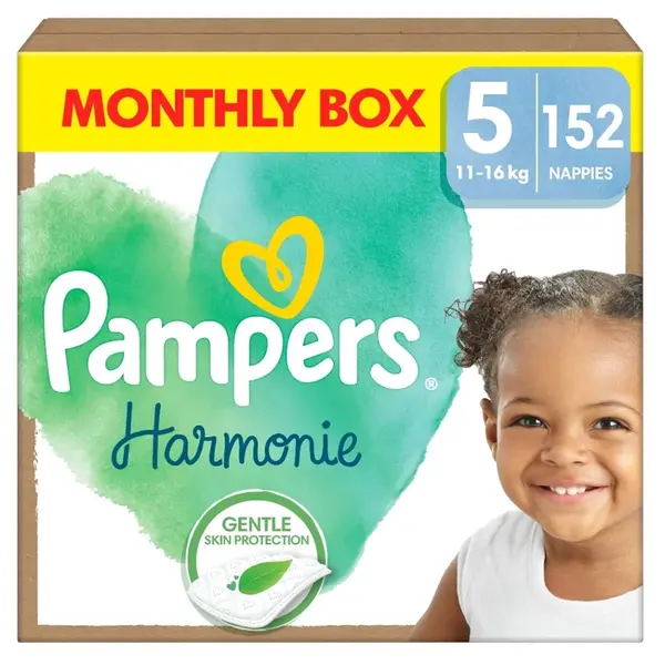 PAMPERS Harmonie pleny M box S5 152 kusů