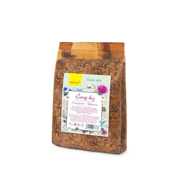 WOLFBERRY Černý bez bylinný čaj 50 g