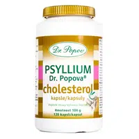 DR.POPOV Psyllium Cholesterol 120 kapslí