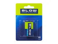 Baterie 9V (6LR61) alkalická BLOW Super Alkaline 1ks / blistr