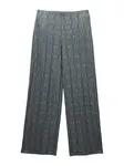 Pull&Bear Nohavice  tmavosivá