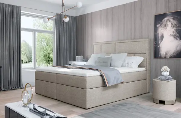 Boxspring Meron Rozměr: 140 x 200 cm, látka: Cover 02