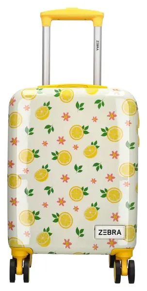 Dětský kufr Zebra Trends Avonturier 21492 Lemon