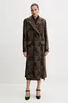 MSGM Vlnený kabát MSGM