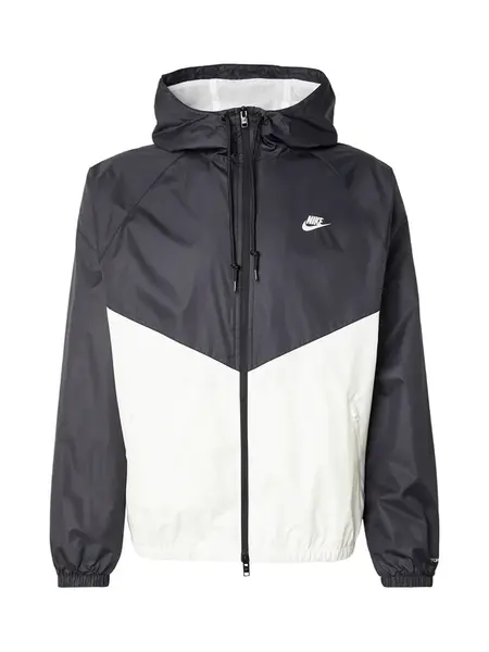 Nike Sportswear Prechodná bunda  čierna / biela