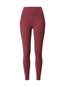 Fabletics Športové nohavice 'Oasis'  sivá / bordová