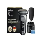 Braun Series 9 PRO+ 9667CC elektrický holiaci strojček + stanica SmartCare, strieborný
