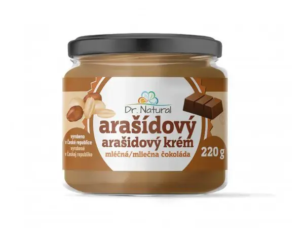 Dr.Natural Arašidový krém s mliečnou čokoládou