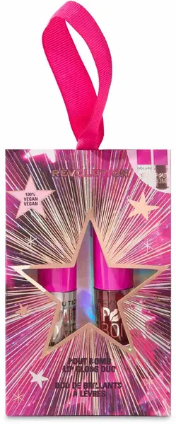 Revolution Pout Bomb Plumping Mini Lip Gloss Set