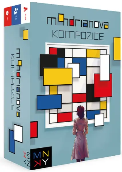 Mondrianova kompozice (poškozená)