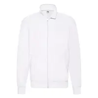 Biała bluza męska Lightweight Sweat Jacket Fruit of the Loom