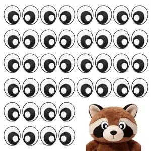 20 Pairs Polyester Cloth Self-adhesive Patches