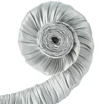 5M Double Layer Polyester Pleated Lace Ribbon