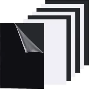 6Sheets 2 Colors ABS Plastic Plates