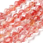 Inner Flower Handmade Lampwork Beads Strands