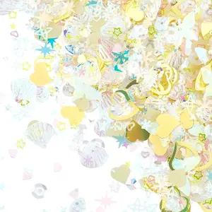 100G Plastic Sequins Beads