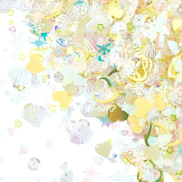100G Plastic Sequins Beads