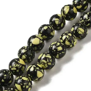 Synthetic Gemstone Dyed Beads Strands