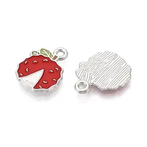 Fruit Alloy Enamel Charms