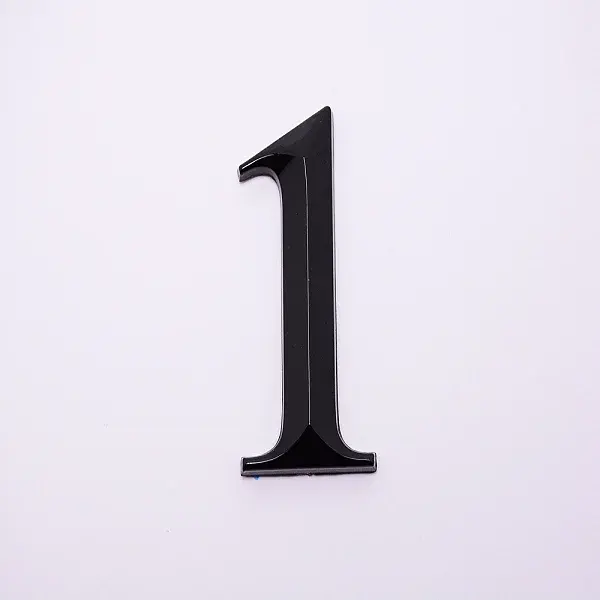 Plastic & PVC Number Sign Labels