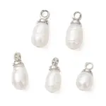 Natural Cultured Freshwater Pearl Rice Charms