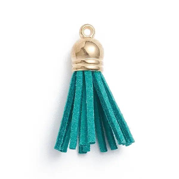 Faux Suede Cord Tassels Pendant Decorations
