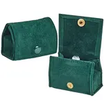 1Pc Arch Velvet Jewelry Storage Boxes
