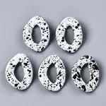 Spray Painted CCB Plastic Linking Rings