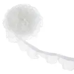 Nylon Elastic Pleated Lace Ribbon