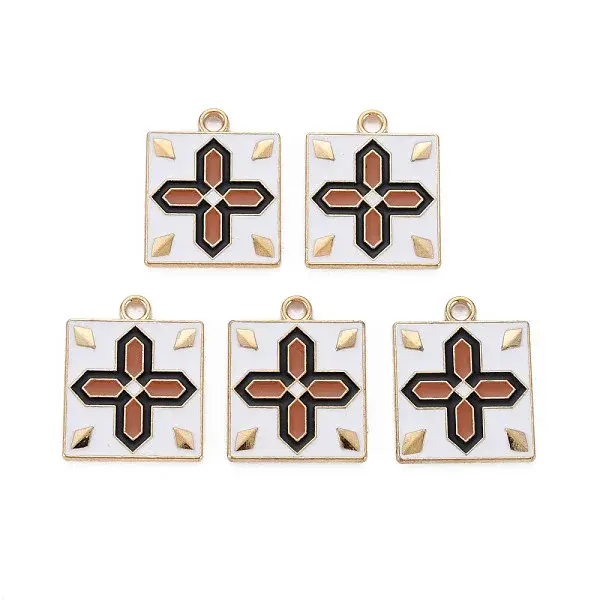 Alloy Enamel Pendants