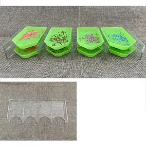 Plastic Diamond Painting Tray Organizers
