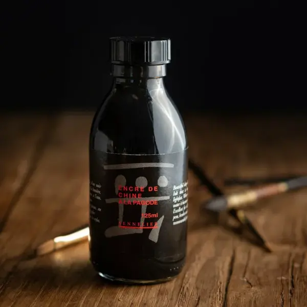 Sennelier Indický černý inkoust 125 ml