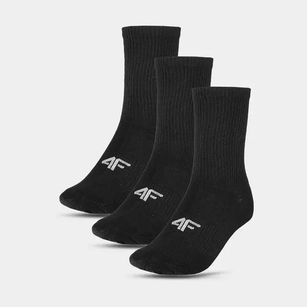 Dětské ponožky (3pack) 4F - černé