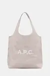 A.P.C. taška z imitácie kože tote ninon