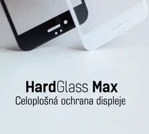 Tvrzené sklo 3mk HardGlass MAX pro Samsung Galaxy Note 8, černá