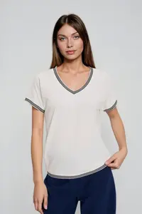 Dámske tričko Marisse OFF WHITE