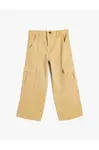 Koton Cargo Jeans Wide Leg Cotton - Wide Leg Jean