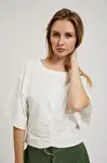 Marisse Women's Blouse L-Ts-4338 Off White