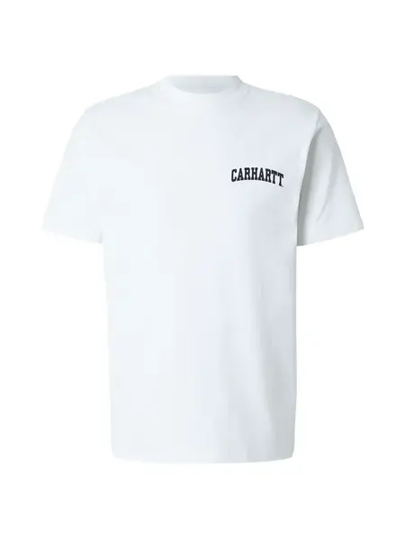 Carhartt WIP Tričko 'University Script'  čierna / biela